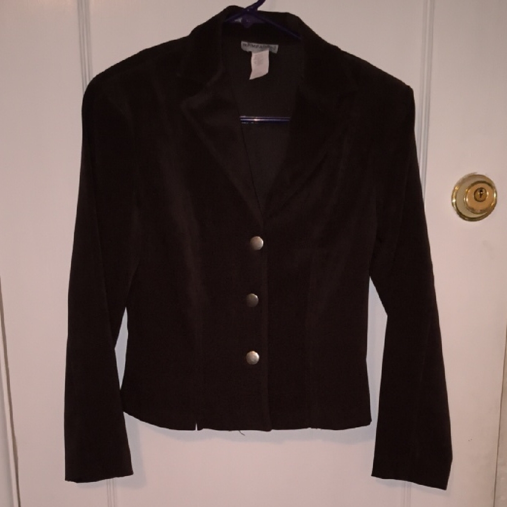 Rampage | Dark Blazer with Metallic Buttons